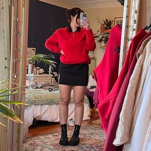 Red Tommy Hilfiger Crewneck